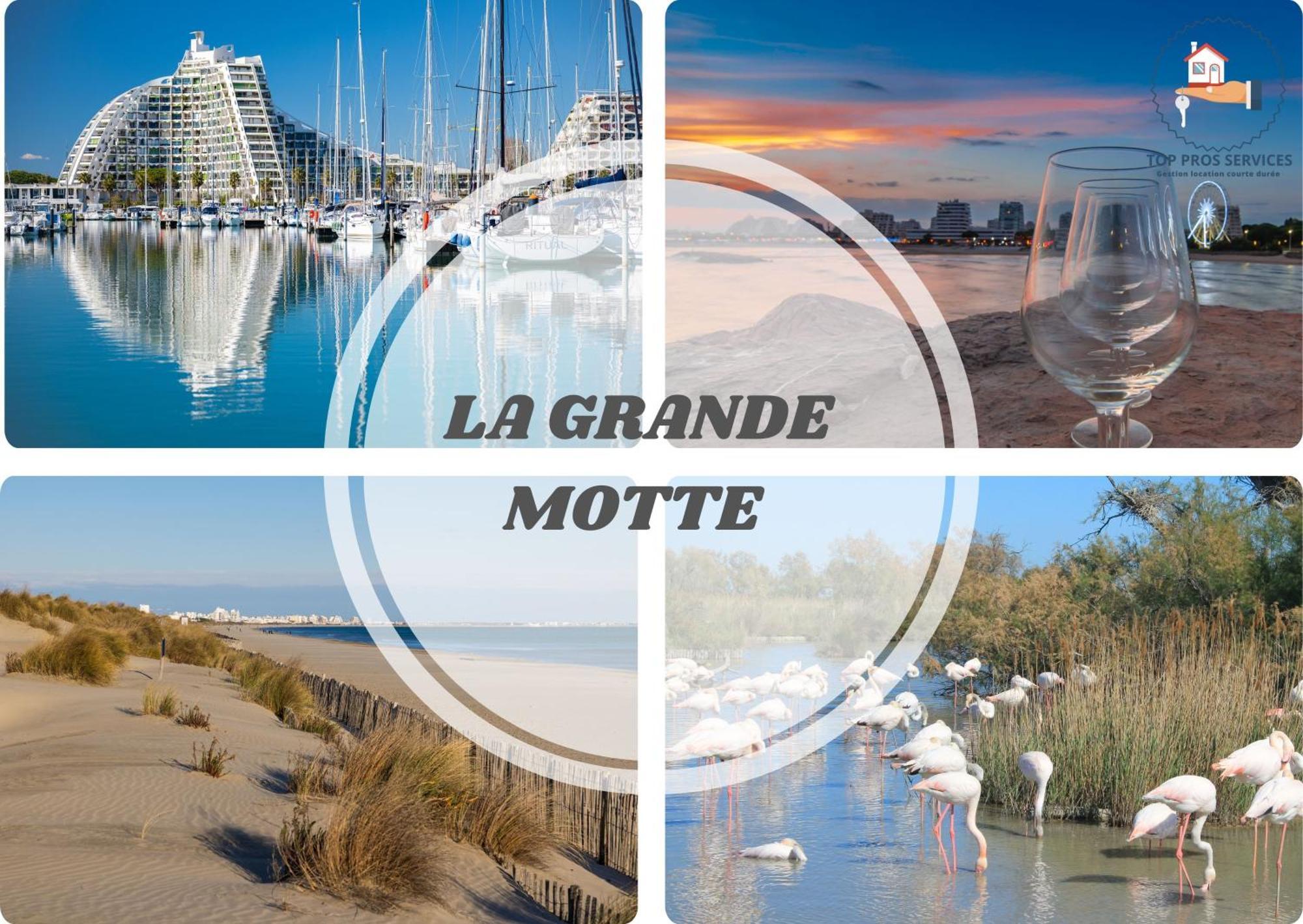 Les Marines Port 2 Min Plage Camargue- Top Pros Services Conciergerie La Grande Motte Mauguio Esterno foto
